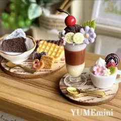 ミニチュアスイーツ ブルーベリースイーツセット - メルカリ