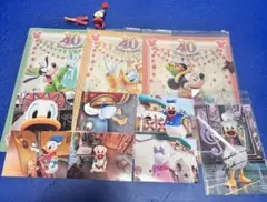 東京ディズニーリゾート 40周年クリアファイル 3枚枚セット　ドナルド写真