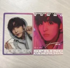 ATEEZ ユノ Shibuya109 トレカ セット