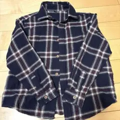 最終値下げ★ユニクロ キッズ フランネル チェックシャツ 130cm
