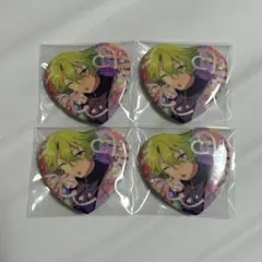 巴日和 ハートカンバッジ ハート缶 - メルカリ