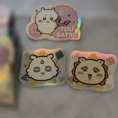 ちいかわ キャラカットステッカー シーサー　あの子　あのこ