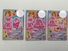 アイカツカード 3枚セット プティハートシュガー - メルカリ