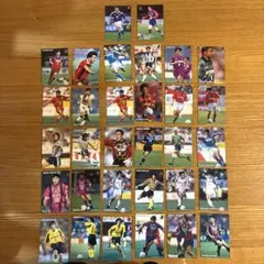 【1998年中心】カルビー Jリーグカード 32枚セット