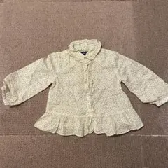 ラルフローレン　ベビー　子供服　女の子　綿　日本製　ブラウス　花柄　80