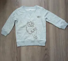 ◇良品計画✕キッズ✕トレーナー✕100サイズ✕猫柄◇