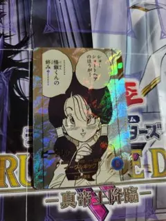 ドラゴンボールカード　ビーデル　パラレル　APT-024