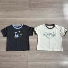 西松屋 ベビーTシャツ 2枚 まとめ売り 90cm、95cmのサムネイル
