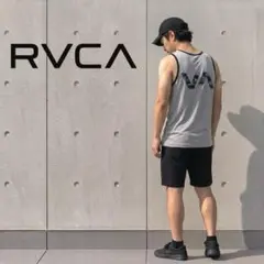 RVCA｜"HYBRID TEE"ドライメッシュタンクトップルーカラッシュガードのサムネイル