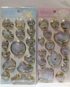 キラッとぷくぷくエアーシール　すみっコぐらし　2種