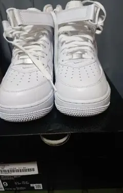 Supreme Air force 1 Mid White　27センチ　美品