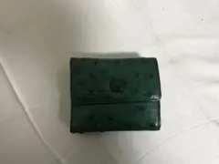 本物ベルサBELSA本革レザーオーストリッチコンパクトミニ財布サイフ札入れ