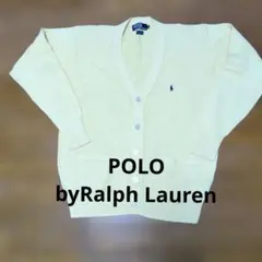 Polo by Ralph Lauren コットンカーディガン イエローMサイズのサムネイル