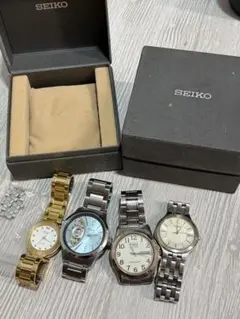 メンズ 腕時計 4本セット まとめ売り