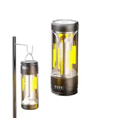 【大特価✨】LEDランタン キャンプ 多機能 防水 地震 2000mAh 充電式