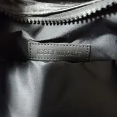 ヴィンテージISSEY MIYAKE レザー クラッチバッグ ブラック
