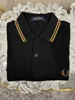 FRED PERRY ポロシャツ ブラック XS