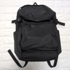 無印良品　肩の負担を軽くする　撥水上から開くリュックサック　28L