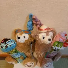 ダッフィー、シェリーメイパスケースポーチ