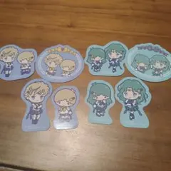 セーラームーン サンリオ コラボ ステッカー ネプチューン ウラヌス キキララ