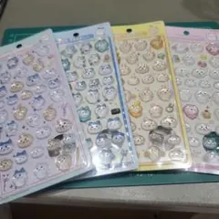 ちいかわ ボンボンドロップシール 4種セット 正規品 うさぎ ハチワレ ハチワレ