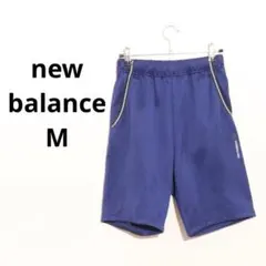 X new balance ハーフパンツ M スポーツ ブルー レディース