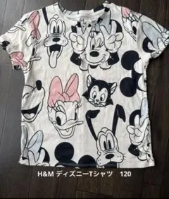 H&M ディズニーTシャツ　120
