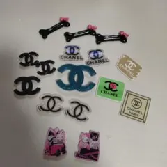 CCマーク　デコパーツ　１６個セット