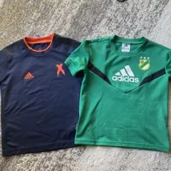 アディダス　adidas 130cm サッカーウェア 2枚セット