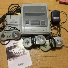 Nintendo SUPER FAMICOM 本体 コントローラー3個付き