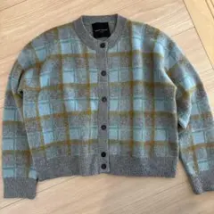 roberto collina チェック柄カーディガン サイズ0
