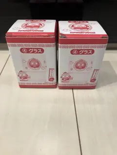 ハンギョドン40周年記念　一番くじ　グラス2個　サンリオくじ