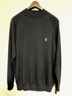 8GシュートモックネックニットSWEATER -BLACK サイズ M