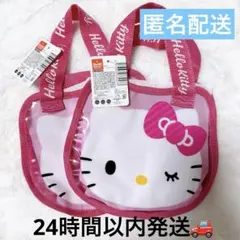 DAISO ハローキティ　ビニールバッグ　ピンク　ギャルのサムネイル