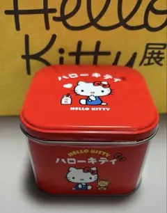 ハローキティ展　いちごクランチ缶