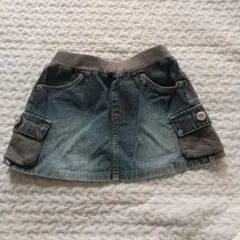 COMME CA ISM デニムスカート ８０