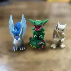 ポケモン フィギュアセット フリーザー レックウザミュウツー