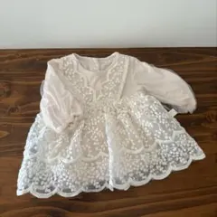 花柄刺繍┊ベビードレス