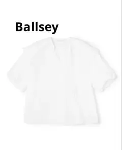 最終値下☆新品タグ付☆ Ballseyコットンクレープ パフスリーブブラウスのサムネイル