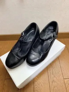 ガジャルド フラメンコシューズ サイズ34 黒革 ブラック ガジャルド フラメンコダンス シューズ サロンモデル