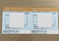 最新 PAL GROUP パルグループ 株主優待券 2枚 女性名義のサムネイル