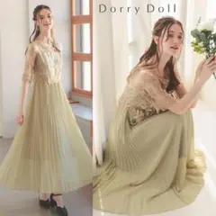 Dorry Doll ドリードール オリジナル柄レース×プリーツワンピース