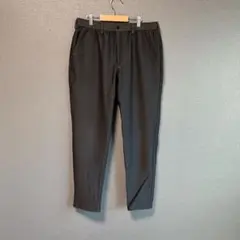 GU ウォームスーパーストレッチイージーパンツ L ブラック