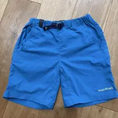 mont-bell ハーフパンツ ブルー130