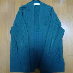 GREEN LABEL RELAXING カーディガン S ダークグリーン