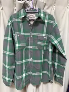 SAMURAI JEANS ヘビーネル/ネルシャツ　Lのサムネイル
