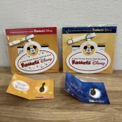 ファンダフルディズニー　オリジナルラゲッジタグ　チャームセット