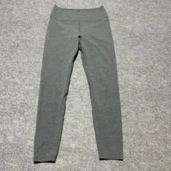ユニクロ エアリズムレギンス グレー M しっかり素材