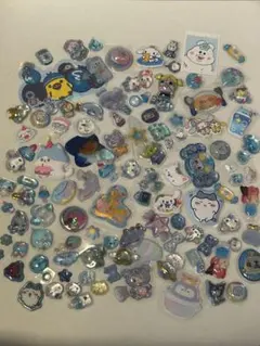 キャラクターシール 大量セット 水色のサムネイル