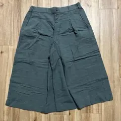ユニクロ　ハーフワイドパンツ